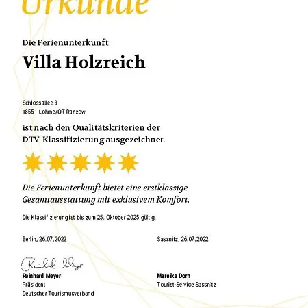 Villa-holzreich Villa Lohme